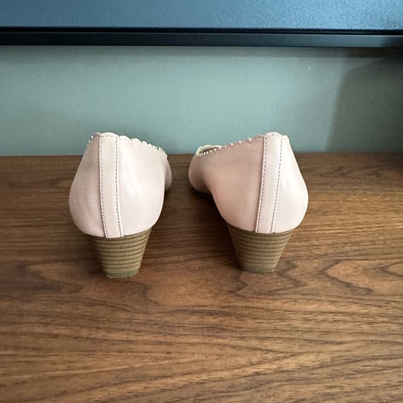 Blush wedge shoes US10 - Picture 4 of 5